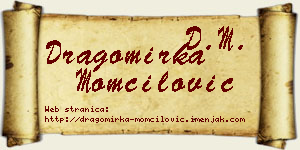 Dragomirka Momčilović vizit kartica